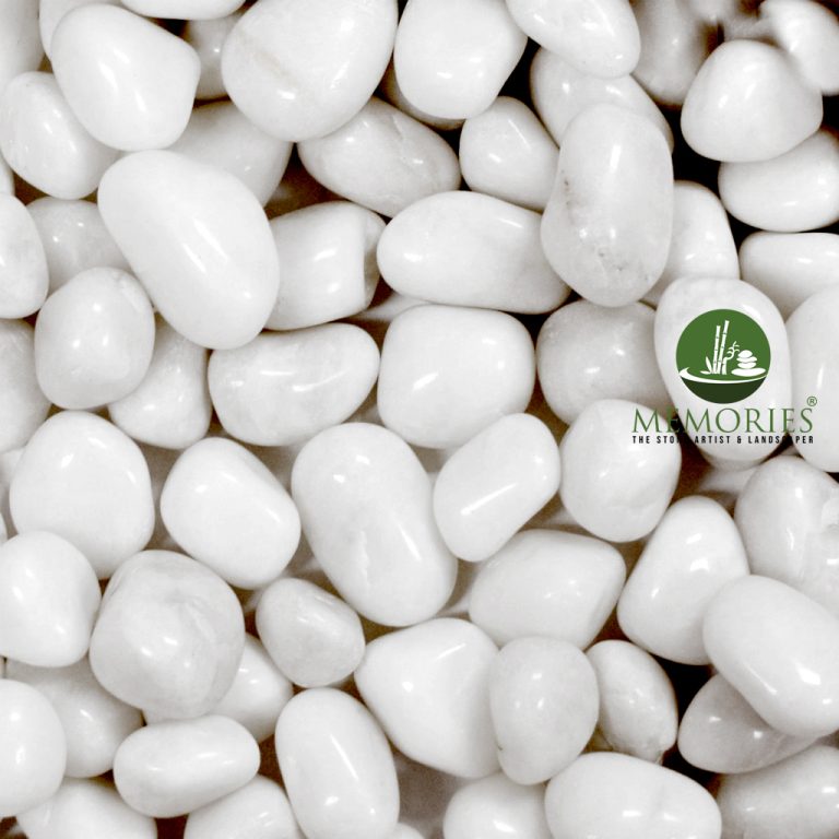 Polished White Pebbles