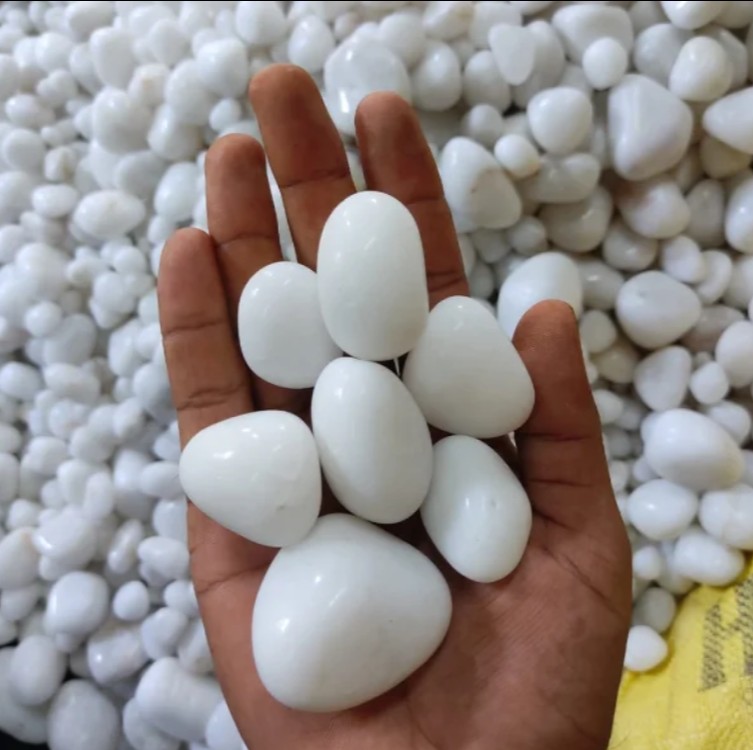 Pebble White Polish (Double Big)