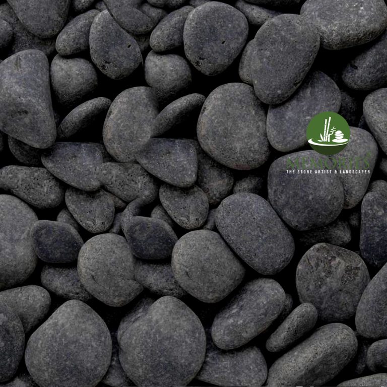 pebbles - Unpolished Black