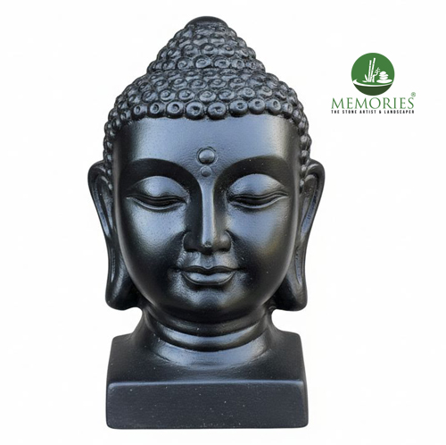 Buddha Clay Head Statue